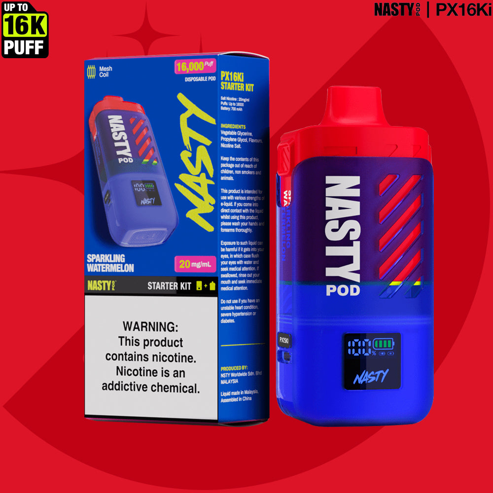 Dispositivo Nasty PX16Ki + Cartuchos